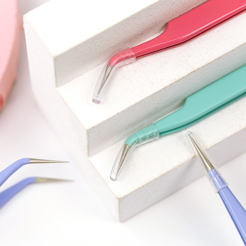 Trending Now at Buy Center: Stainless Steel Tweezers Macaron Colored Handbook And Paper Tape