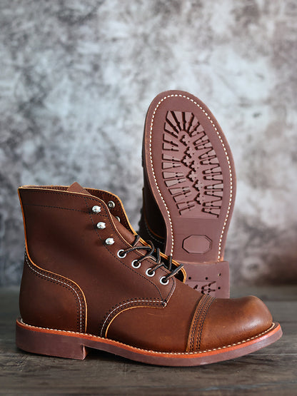 Newly Released at Buy Center: Vintage Work Boots High-top Casual Locomotive