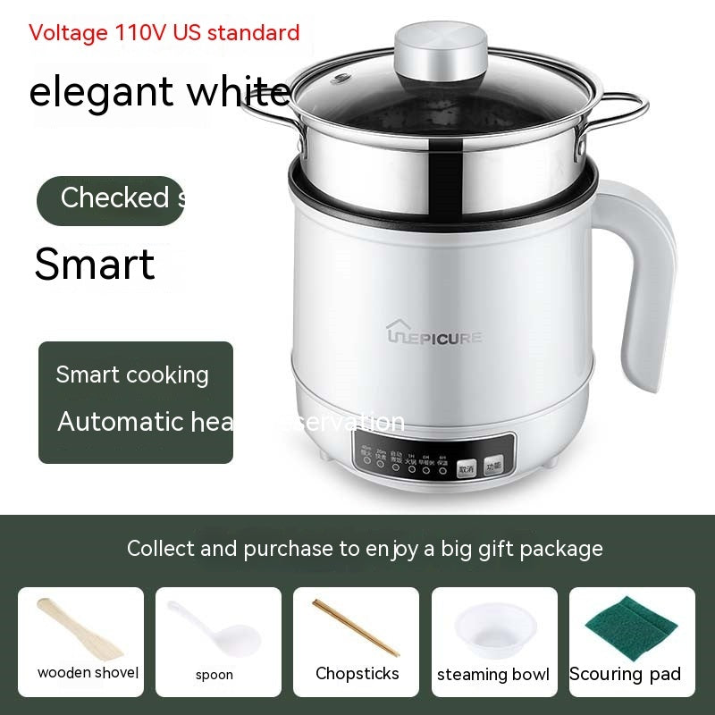 Just Arrived at Buy Center: Multi-functional Electric Cooker 110 V220V Small Household Appliances Smart white with grid