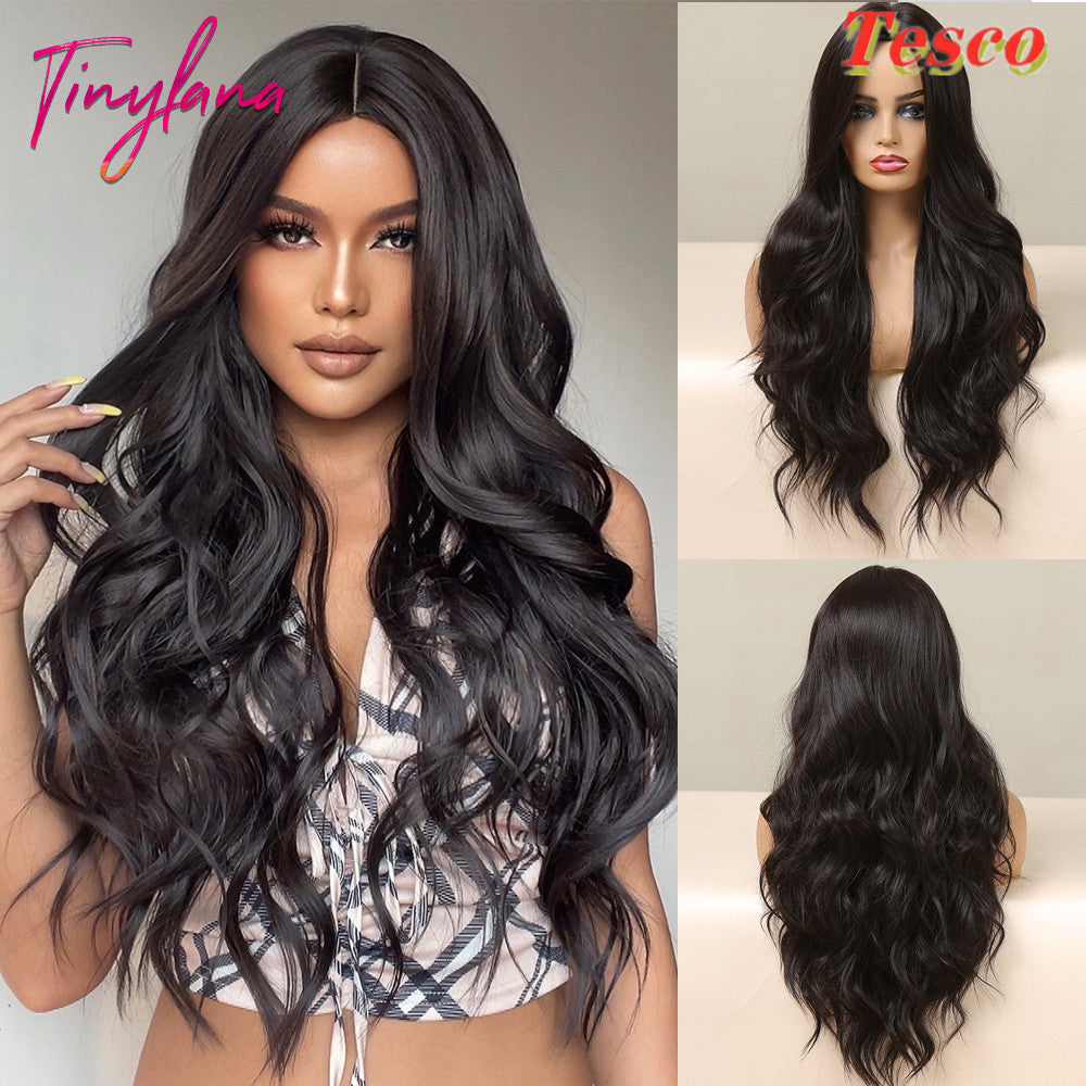 Now Available at Buy Center: Women Wear Wavy Wigs Style E