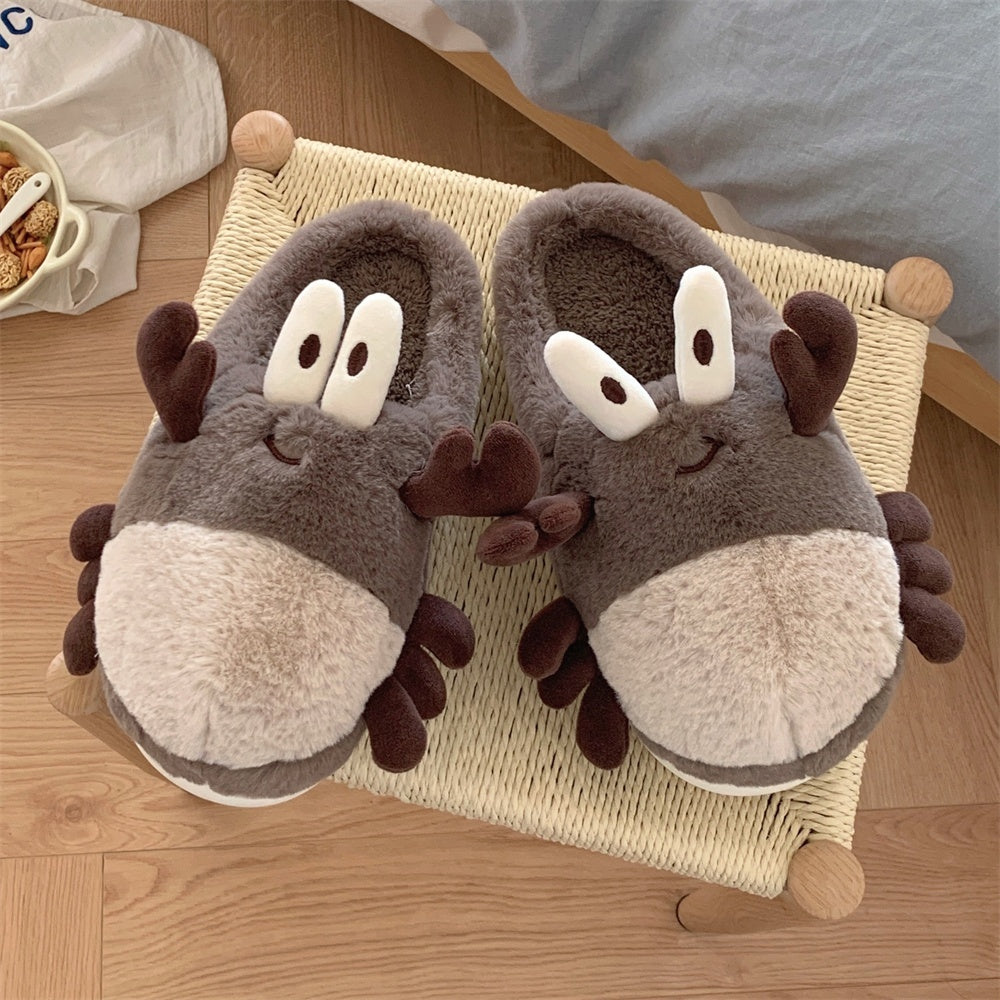 Duck Paw Cotton Slippers For Indoor Use, Warm And Non Slip Buy Center