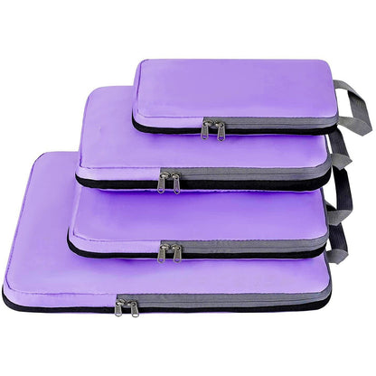 Just Arrived at Buy Center: Waterproof Travel Buggy Bag Four-piece Five-piece Set Violet