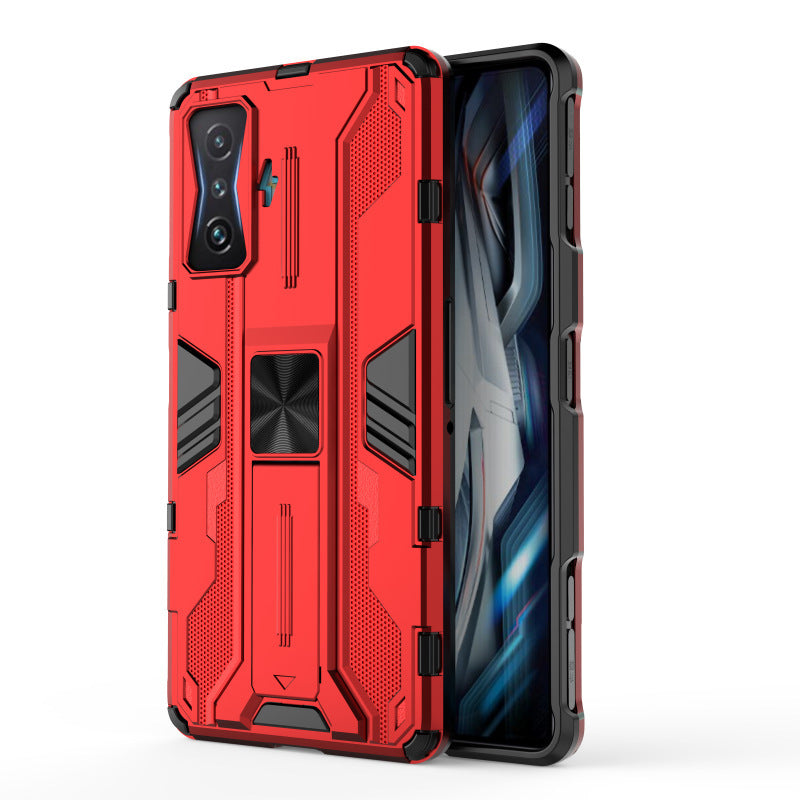 Newly Released at Buy Center: All-inclusive Phone Case Hard Shell Men's Car Magnetic Integrated Support Chinese Red