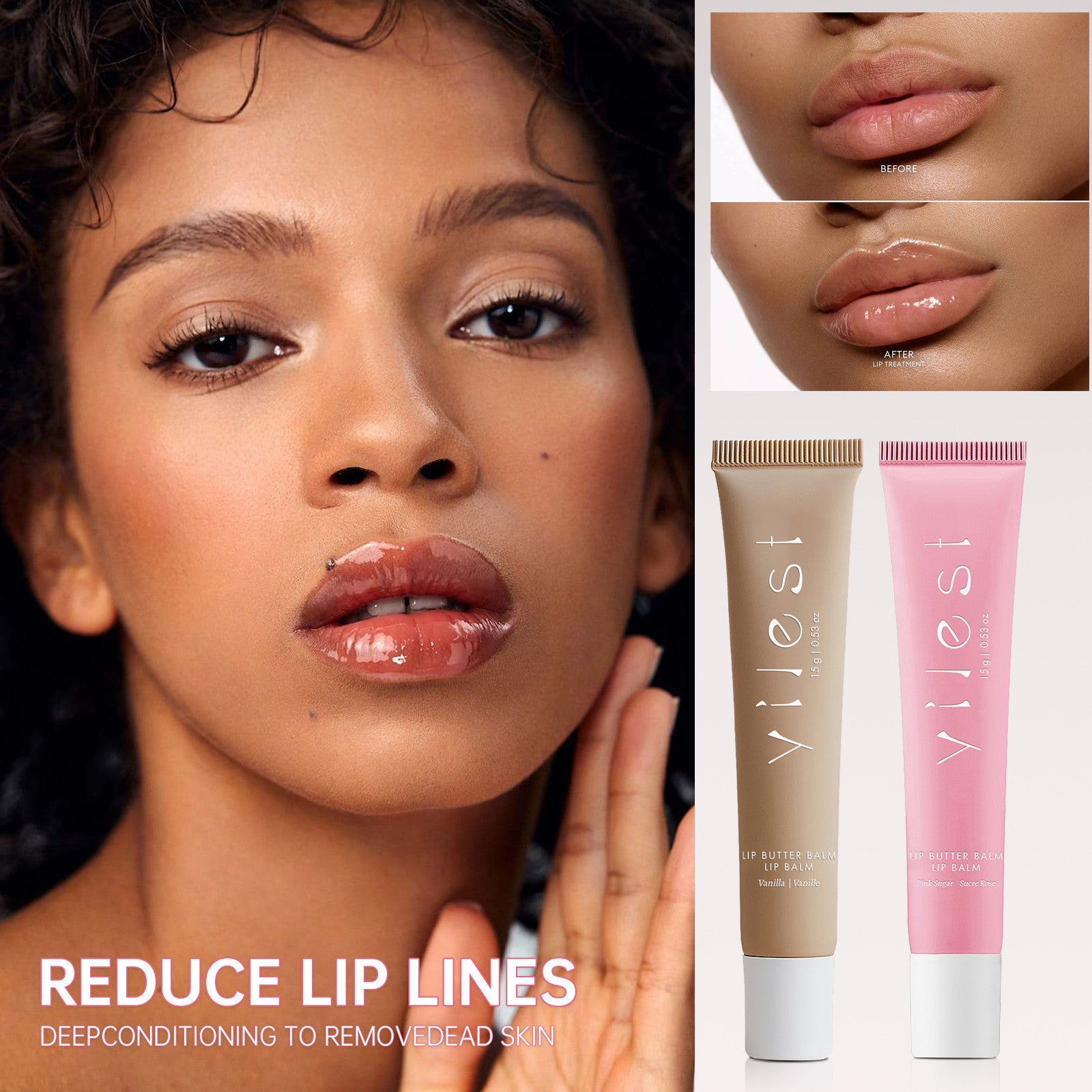 Buy Center Exclusive Offer-Lip Balm Hydrating Moisturizing And Anti-chapping Colorless