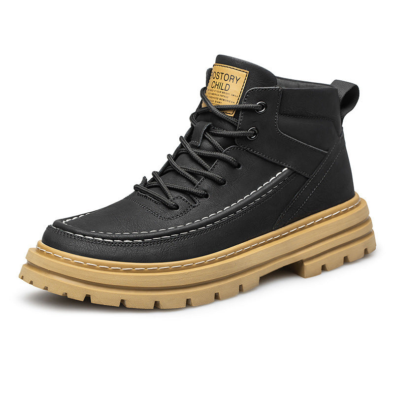 Men's High-top Martin Outdoor Workwear Boots Buy Center