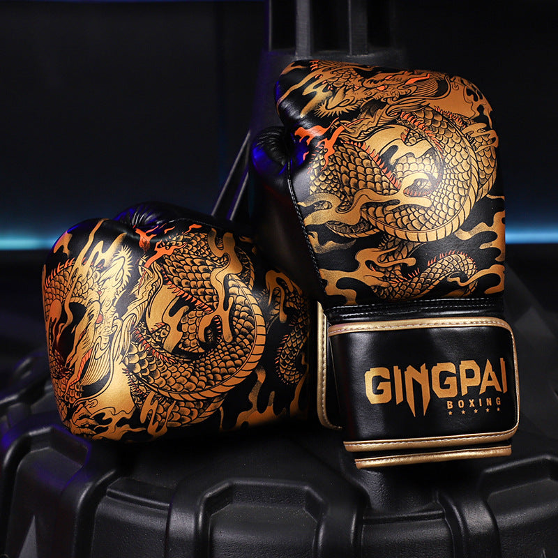 Gants professionnels pour hommes Sanda Fight Training Gants de boxe