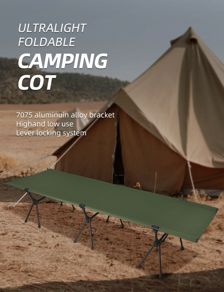 Just Arrived at Buy Center: Lightweight Portable Dual-purpose Outdoor Folding Bed