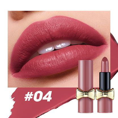 Buy Center Choice-Bow Lipstick Matte Velvet Lasting 04 Color 3.5g