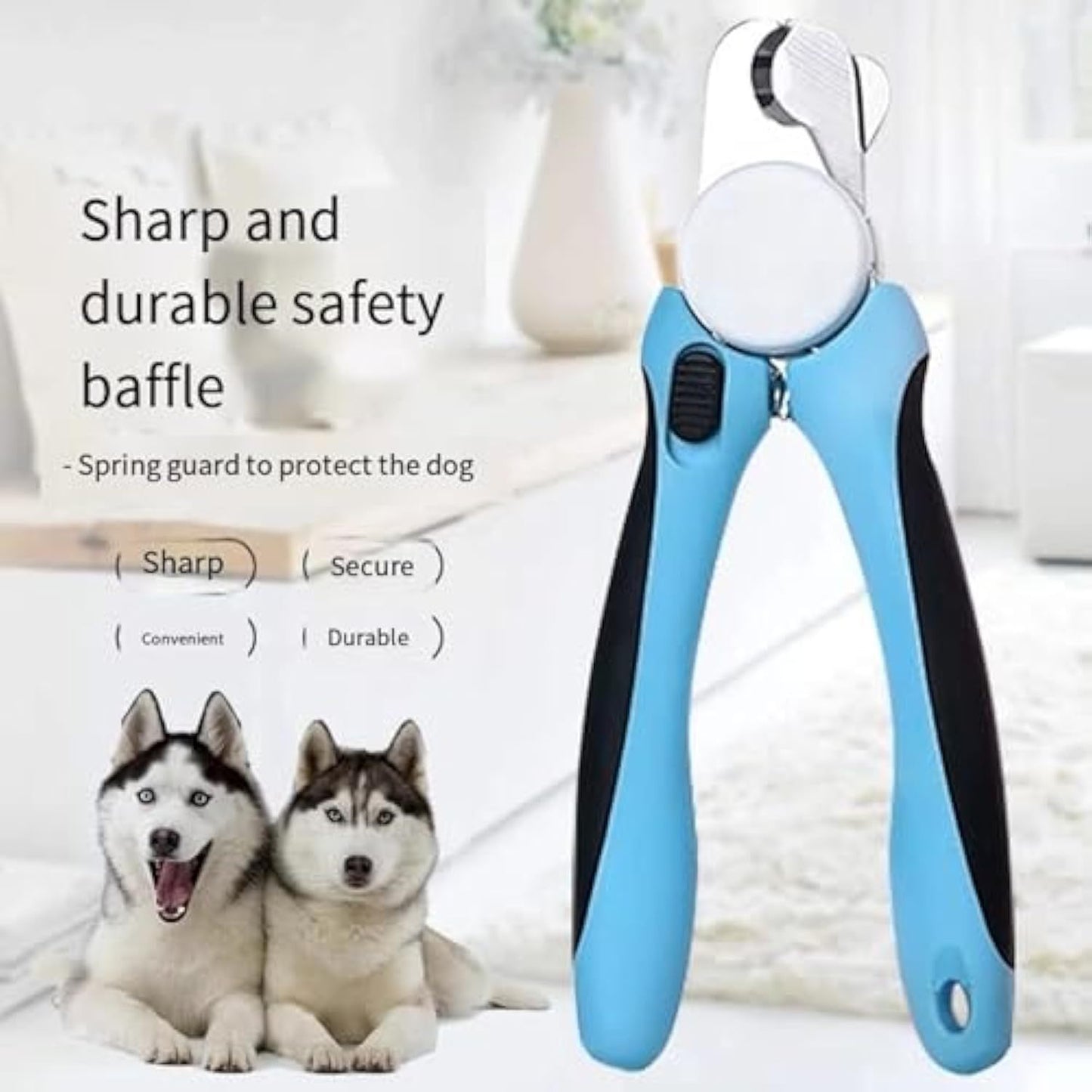 Hot New Items at Buy Center: Pet Dog Nail Clippers And Trimmers Dog Nail Clippers For Large Dogs Thick Nails Heavy Duty With Safety Guard To Avoid Over Cutting