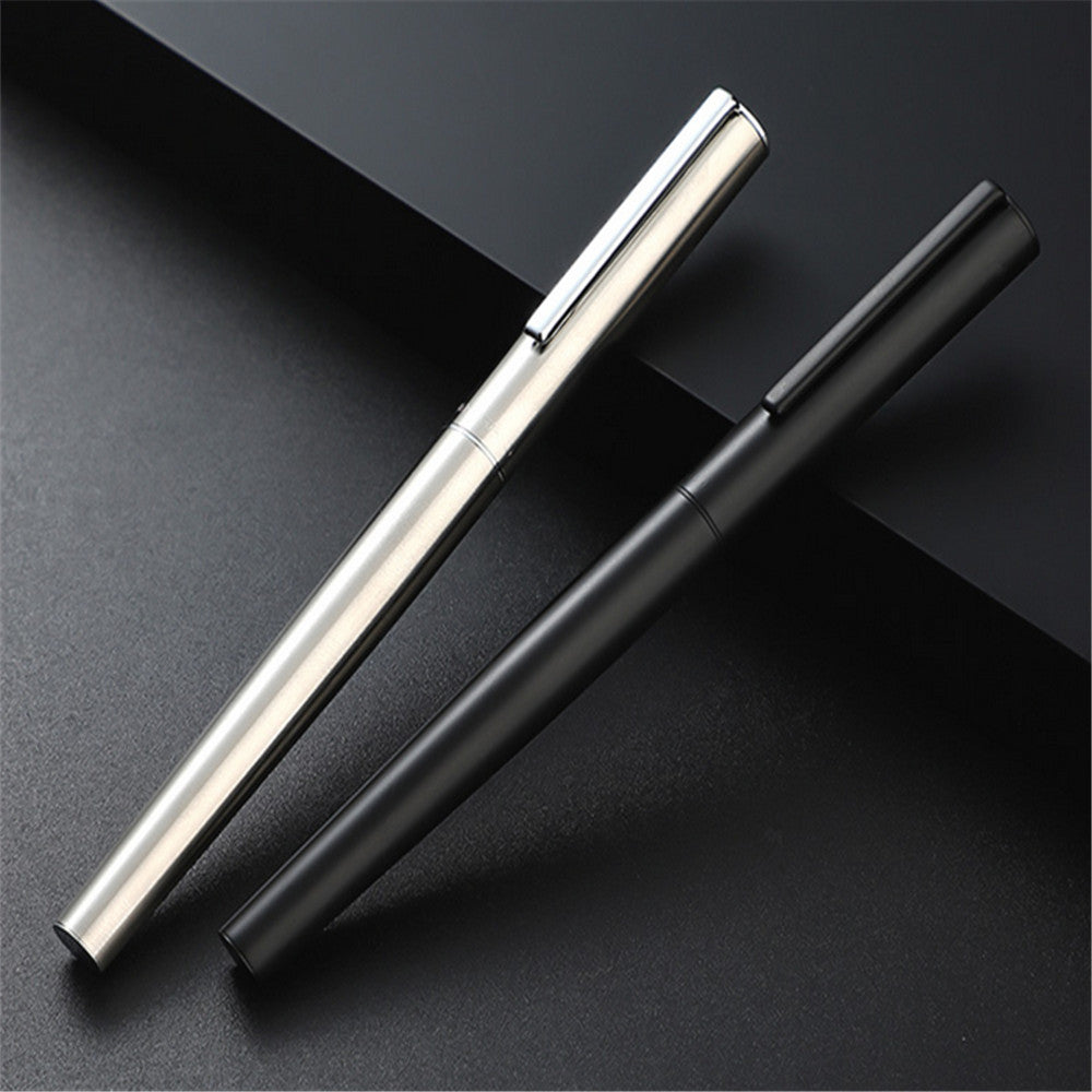 Now Available at Buy Center: Jinhao Fountain Pen All-steel Extremely Black Metal Adult Office Gift Student Teacher