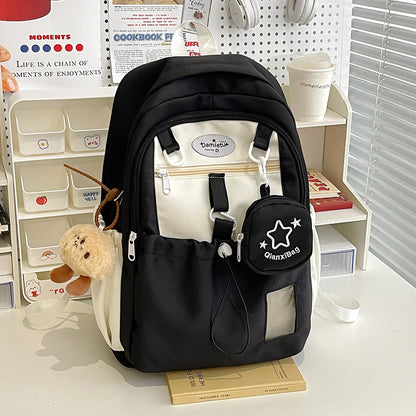 Newly Released at Buy Center: Korean Sweet Schoolbag Girls Backpack Black