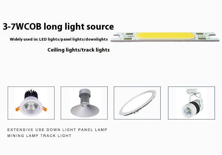 Newly Arrived at Buy Center: 3to5Wcob Surface Light Source High-power Long Cob Lamp Beads