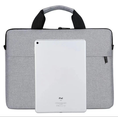 Lightweight Men's Laptop Bag With Inner Lining Gray