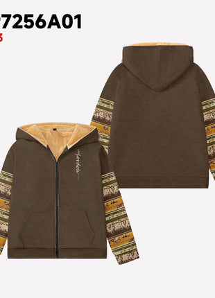 Ropa de algodón para otoño e invierno para hombre Serie de textura de mármol