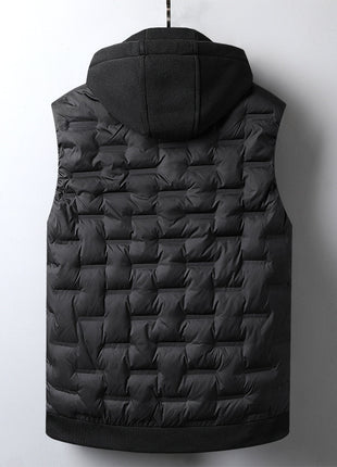 Gilet étudiant automne et hiver gilet en duvet gilet grande taille