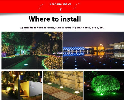 Fresh Arrivals at Buy Center: Underground Led Outdoor Waterproof Buried Spotlight Embedded Tree Projection Lamp