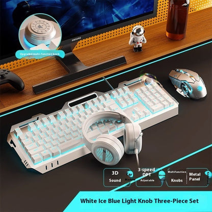 Keyboard Mechanical Feeling Comfortable Knob Game Buy Center