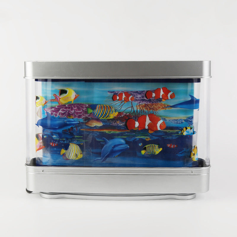 Newly Released at Buy Center: LED Creative Ocean View Small Night Lamp Aquarium Decorative Decoration Lamp