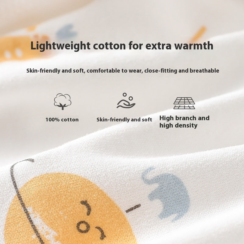 Fresh on the Scene at Buy Center: Newborn Clothes Class A Pure Cotton Baby Warm Pajamas