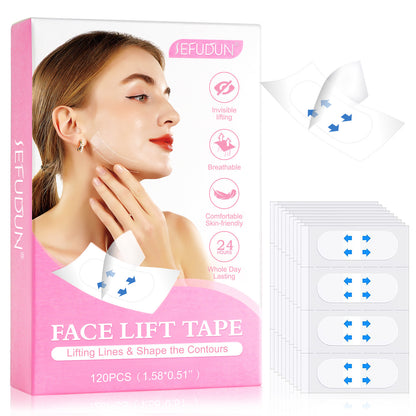 Buy Center Top Rated-Facial Lifting V-shaped Stickers Invisible Style 1