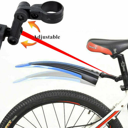 Newly Arrived at Buy Center: 2x Bicycle Mud Guard Fenders Set Mountain Bike Mudguards Front Rear Set