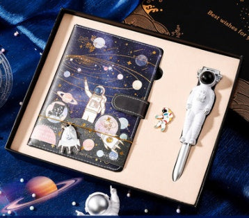 Fresh on the Scene at Buy Center: Galaxy Dream Coloring Page Notebook Cute Cartoon Astronaut 6style