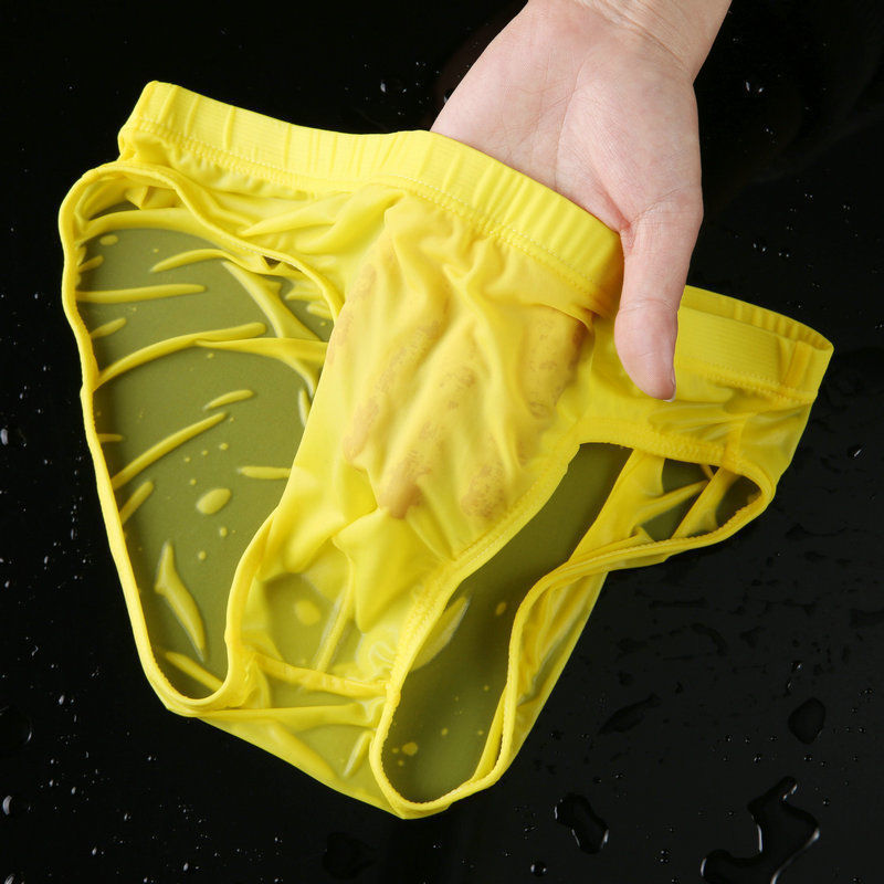 Ultra-Thin Ice Silk Translucent Underwear