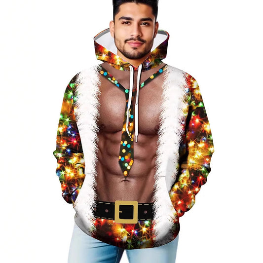 New Christmas 3D Printed Hoodie | Men's Clothing4 | Buy Center