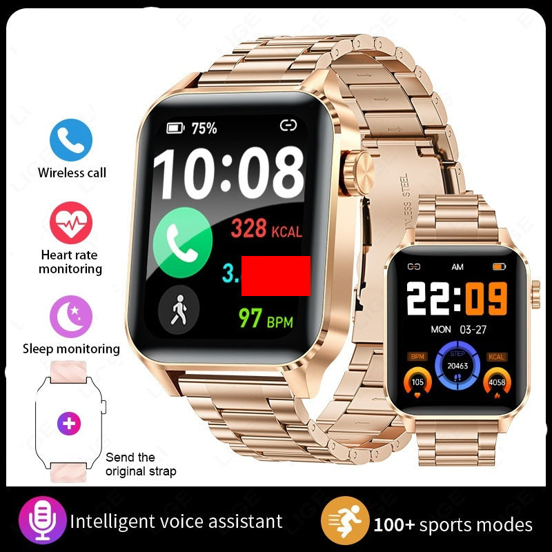 Bluetooth Calling Waterproof Health Monitoring Smart Watch Buy Center