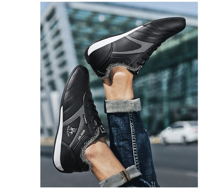 Trending Now at Buy Center: Autumn And Winter Cotton-padded Shoes With Velvet Men's Casual Sneaker