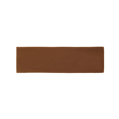 Hot New Arrivals at Buy Center: Sports Fitness Bandeau Solid Color Hair Band Brown