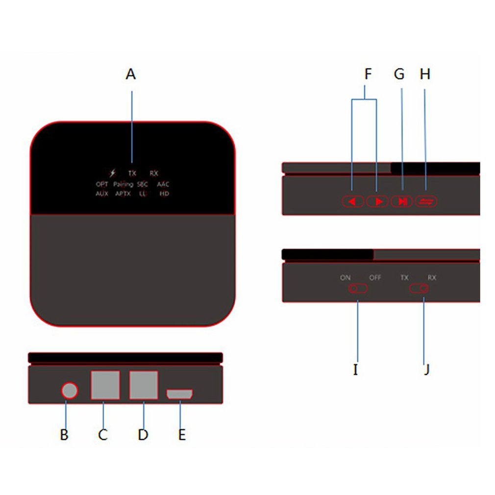 Just Arrived at Buy Center: Two-in-one B20 Bluetooth Adapter Bluetooth Receiver