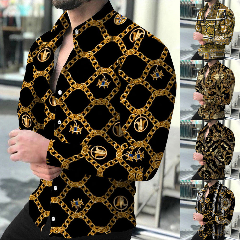 Newly Released at Buy Center: Casual 3D Printed Shirt Plus Size Shirt