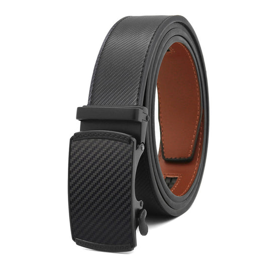 Ceinture automatique pour homme avec boucle en sergé