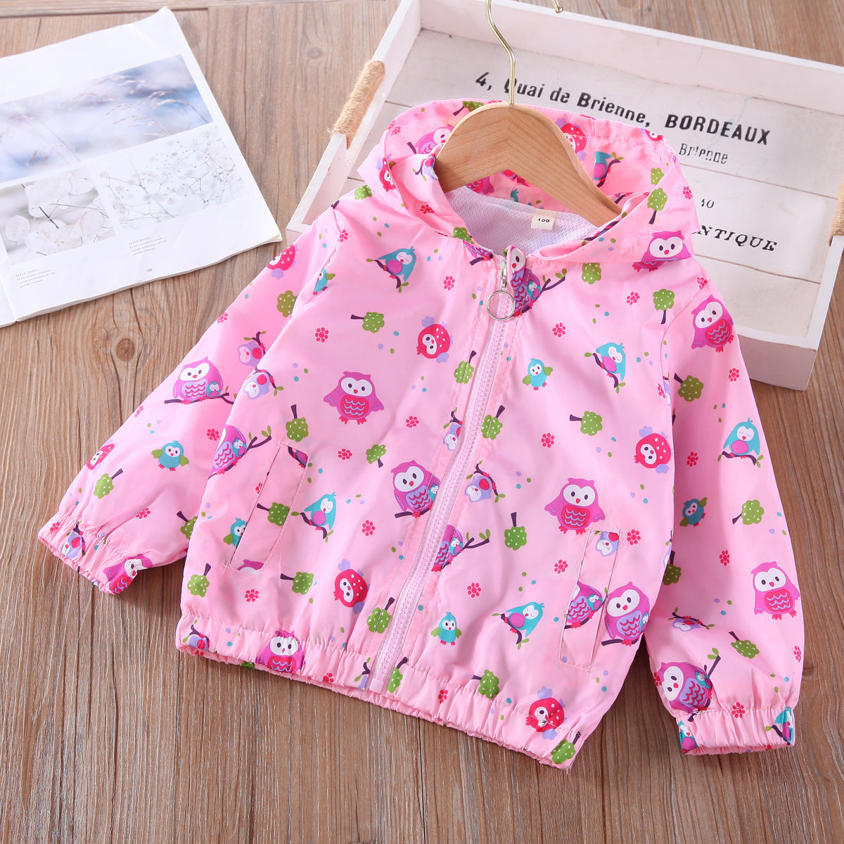 Fresh Arrivals at Buy Center: Girls' Printed Cartoon Jacket 80606043