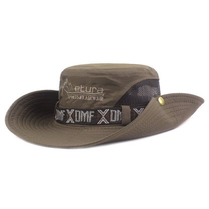 Sombrero de algodón para exteriores para hombre