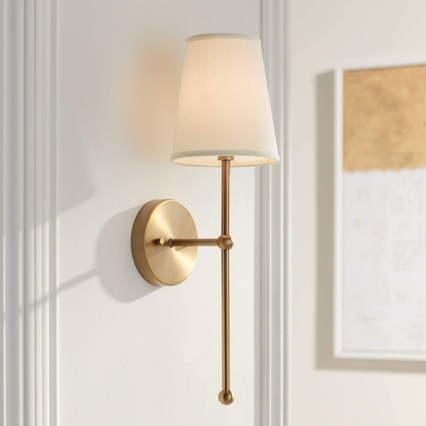 Just Arrived at Buy Center: American Minimalist Wall Lamp Bedroom Modern Brass