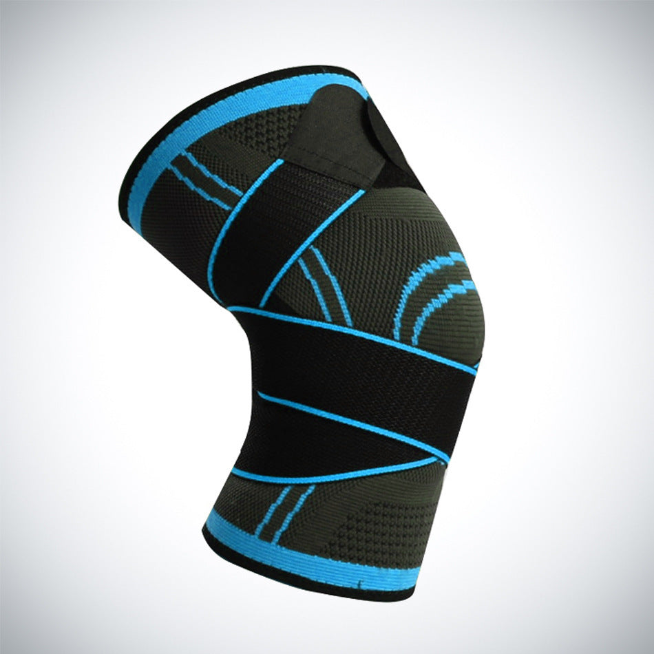 Just Arrived at Buy Center: Knee Pad Fitness Sports Running Squat Non-slip Protective Gear Single Pack Blue