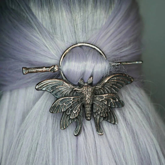 Ladies Headdress Gothic Retro Creative Moth Insect Nordic Style Fashion Personalized Hairpin | Health, Beauty & Hair4 | Buy Center