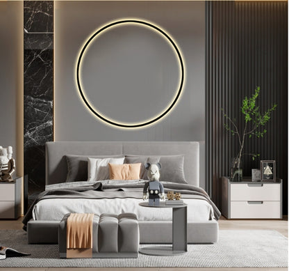 Fresh Arrivals at Buy Center: Round Wall Lamp Creative Personalized Bedroom Bedside Lamp Simple Modern