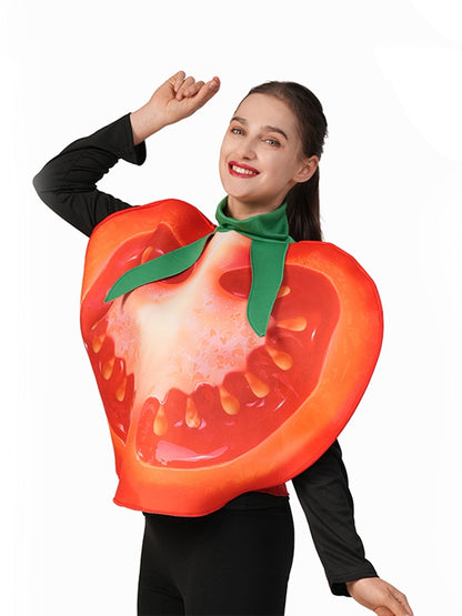 Just Arrived at Buy Center: Halloween Same Vegetable Tomato Clothing DD854 Free Size