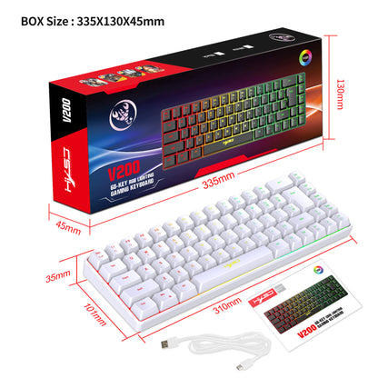 Buy Center Trend-Mechanical Feeling Membrane Gaming Keyboard Keyboard Gaming Keyboard White