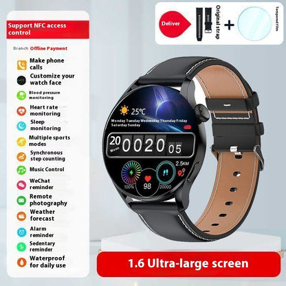 Pulsera deportiva reloj inteligente presión arterial masculino Bluetooth