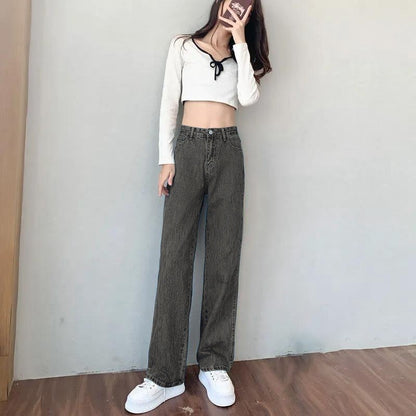 Versatile Korean Style Slimming And Straight Mop Pants Buy Center