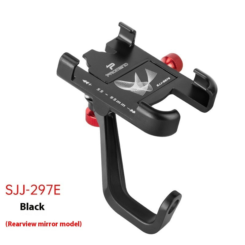 Fresh Arrivals at Buy Center: Aluminum Alloy Rotating Bicycle Phone Holder SJJ297E Black