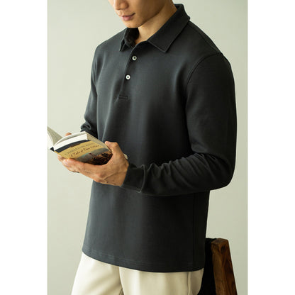 Men's Polo Shirt T-shirt Bottoming Business Casual Buy Center