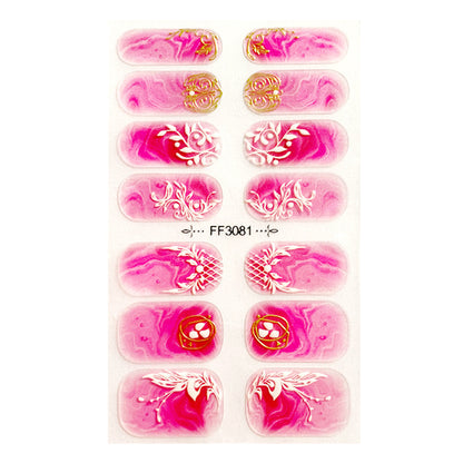 Amazon Fashion 3D Embossed Nail Stickers