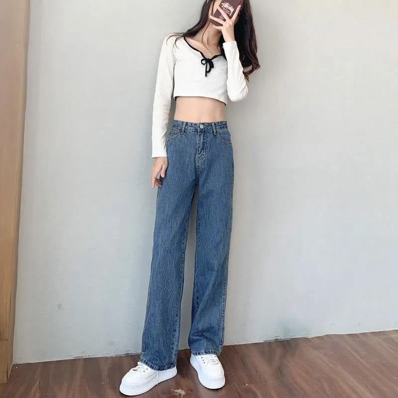 Versatile Korean Style Slimming And Straight Mop Pants Buy Center