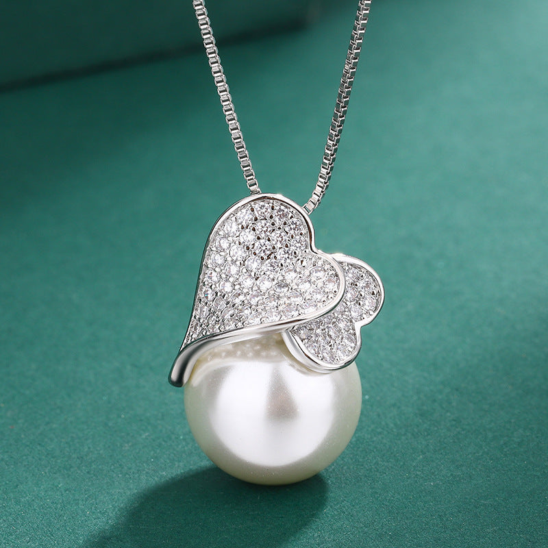 Buy Center Trend-Jewelry Suit Natural Freshwater Pearl Pendant Pendant