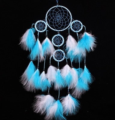 Pure White Feather Lights Dreamcatcher Buy Center